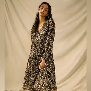 Anthropologie LET ME BE ODETTE MAXI DRESS